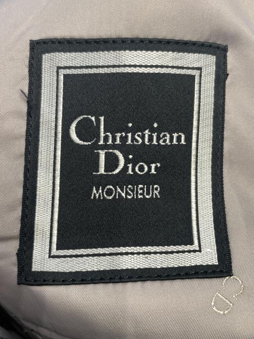 Christian Dior MONSIEUR（クリスチャンディオールムッシュ）Christian Dior MONSIEUR Christian Dior MONSIEUR クリスチャンディオール ムッシュ オーバーチェック シングル 2ボタン ウール スーツ セットアップ 裏地CD柄の古着・服飾アイテム