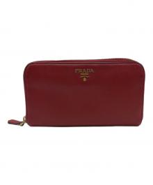 PRADA（プラダ）の古着「長財布」｜レッド