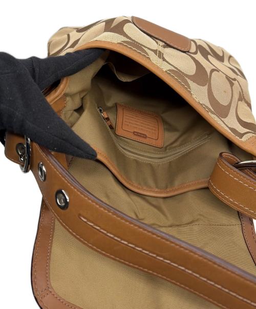 COACH（コーチ）COACH (コーチ) ワンショルダーバッグ ブラウンの古着・服飾アイテム