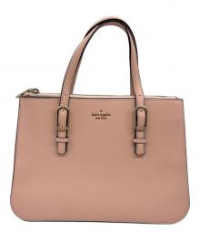 Kate Spade（ケイトスペード）の古着「トートバッグ」｜ピンク×ゴールド