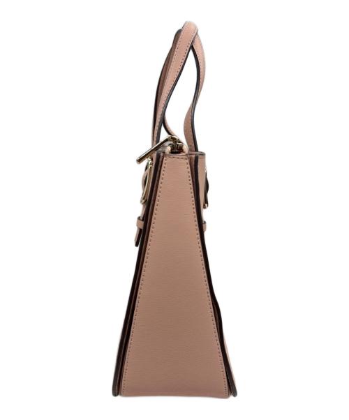 Kate Spade（ケイトスペード）Kate Spade (ケイトスペード) トートバッグ ピンク×ゴールドの古着・服飾アイテム