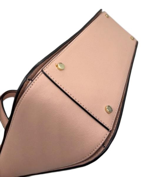 Kate Spade（ケイトスペード）Kate Spade (ケイトスペード) トートバッグ ピンク×ゴールドの古着・服飾アイテム