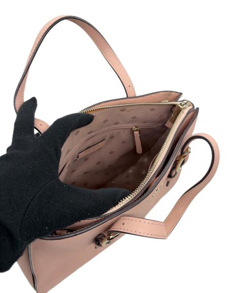 Kate Spade（ケイトスペード）Kate Spade (ケイトスペード) トートバッグ ピンク×ゴールドの古着・服飾アイテム
