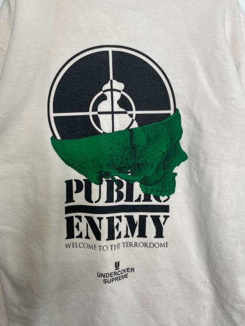 SUPREME（シュプリーム）Supreme UNDERCOVER Public Enemy シュプリーム アンダーカバー パブリックエネミー 2018SS Welcome To The Terrordome ウェルカム トゥー ザ テラードーム Hooded Sweaの古着・服飾アイテム