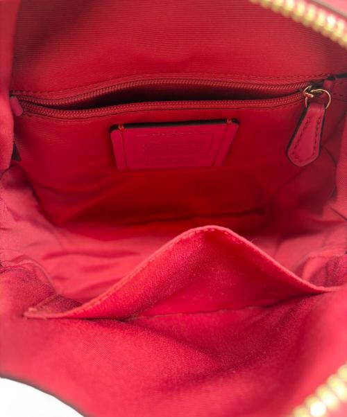 COACH（コーチ）COACH (コーチ) リュック ブラウン×ピンクの古着・服飾アイテム