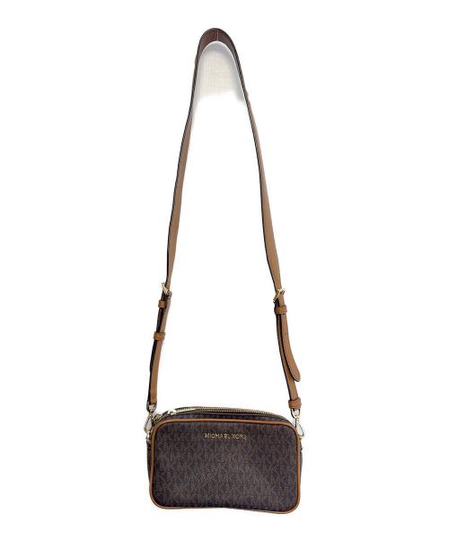 MICHAEL KORS（マイケルコース）MICHAEL KORS (マイケルコース) ショルダーバッグ ブラウンの古着・服飾アイテム