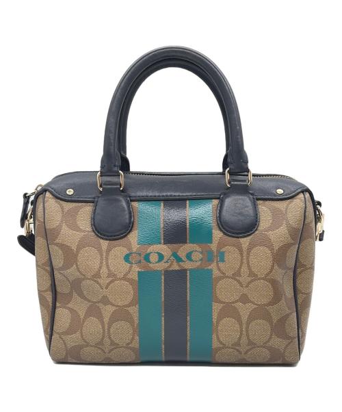 COACH（コーチ）COACH (コーチ) 2WAYバッグ ブラウンの古着・服飾アイテム