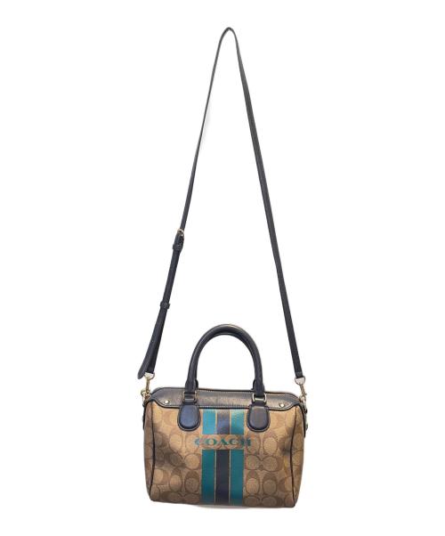 COACH（コーチ）COACH (コーチ) 2WAYバッグ ブラウンの古着・服飾アイテム
