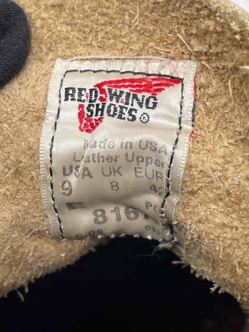 RED WING（レッドウィング）RED WING (レッドウィング) RED WING レッドウィング 6-inch Classic Round 8167 ブーツ ブラウン サイズ:US 8の古着・服飾アイテム