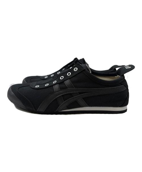 Onitsuka Tiger（オニツカタイガー）Onitsuka Tiger (オニツカタイガー) ローカットスニーカー ブラック サイズ:25の古着・服飾アイテム