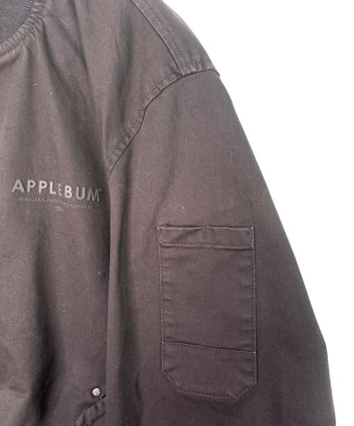 APPLEBUM（アップルバム）APPLEBUM (アップルバム) MA-1ジャケット ブラック サイズ:Lの古着・服飾アイテム