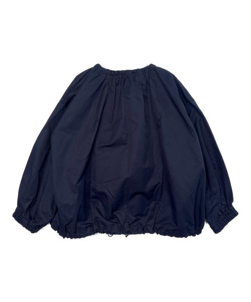 Noble（ノーブル）Noble (ノーブル) ギャザーオーバーサイズブルゾン ネイビー サイズ:38の古着・服飾アイテム