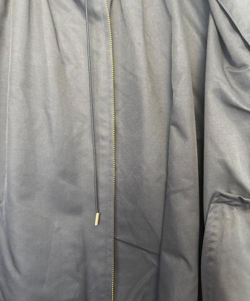 Noble（ノーブル）Noble (ノーブル) ギャザーオーバーサイズブルゾン ネイビー サイズ:38の古着・服飾アイテム
