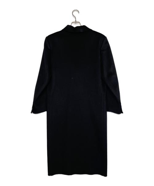 kamanta（カマンタ）Kamanta (カマンタ) Kamanta Loro Piana生地 カシミヤ100 ダブル チェスターコート ブラック サイズ:40の古着・服飾アイテム