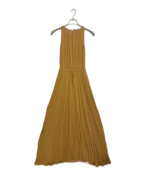 MaxMara（マックスマーラ）MaxMara (マックスマーラ) ノースリーブワンピース ブラウン サイズ:不明の古着・服飾アイテム