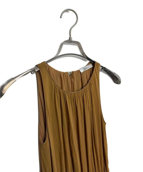 MaxMara（マックスマーラ）MaxMara (マックスマーラ) ノースリーブワンピース ブラウン サイズ:不明の古着・服飾アイテム