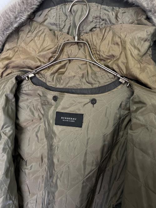BURBERRY BLACK LABEL（バーバリーブラックレーベル）BURBERRY BLACK LABEL (バーバリーブラックレーベル) BURBERRY BLACK LABEL バーバリーブラックレーベル モッズコート ライナー付 グレー サイズ:Lの古着・服飾アイテム