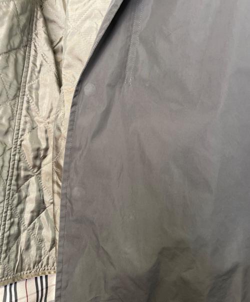 BURBERRY BLACK LABEL（バーバリーブラックレーベル）BURBERRY BLACK LABEL (バーバリーブラックレーベル) BURBERRY BLACK LABEL バーバリーブラックレーベル モッズコート ライナー付 グレー サイズ:Lの古着・服飾アイテム