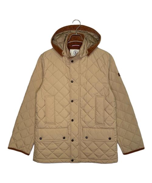 AIGLE（エーグル）AIGLE (エーグル) AIGLE エーグル DEPUIS 1853 キルティング 中綿コート カーキ×ブラウン サイズ:Lの古着・服飾アイテム