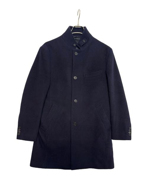 NEWYORKER（ニューヨーカー）NEWYORKER (ニューヨーカー) ウールコート ネイビー サイズ:Mの古着・服飾アイテム
