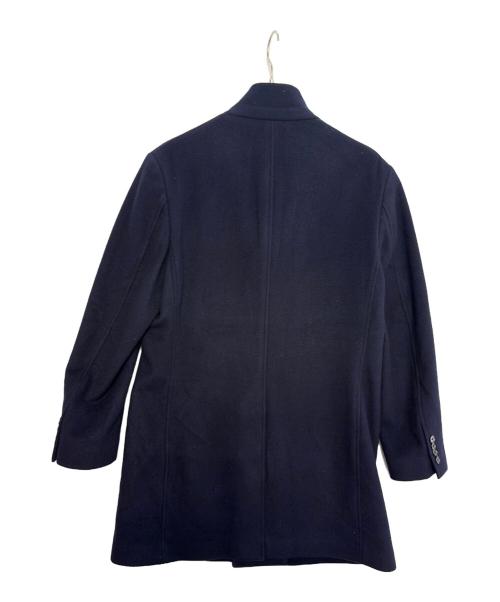 NEWYORKER（ニューヨーカー）NEWYORKER (ニューヨーカー) ウールコート ネイビー サイズ:Mの古着・服飾アイテム