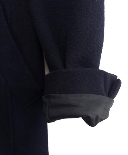 NEWYORKER（ニューヨーカー）NEWYORKER (ニューヨーカー) ウールコート ネイビー サイズ:Mの古着・服飾アイテム