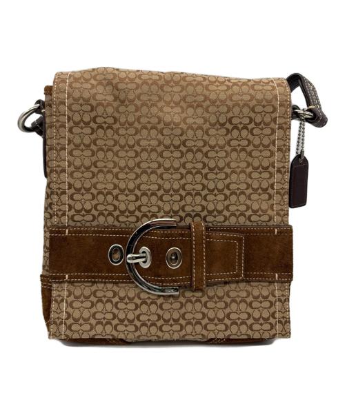 COACH（コーチ）COACH (コーチ) ショルダーバッグ ブラウンの古着・服飾アイテム
