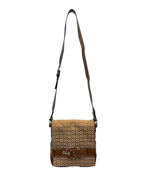 COACH（コーチ）COACH (コーチ) ショルダーバッグ ブラウンの古着・服飾アイテム