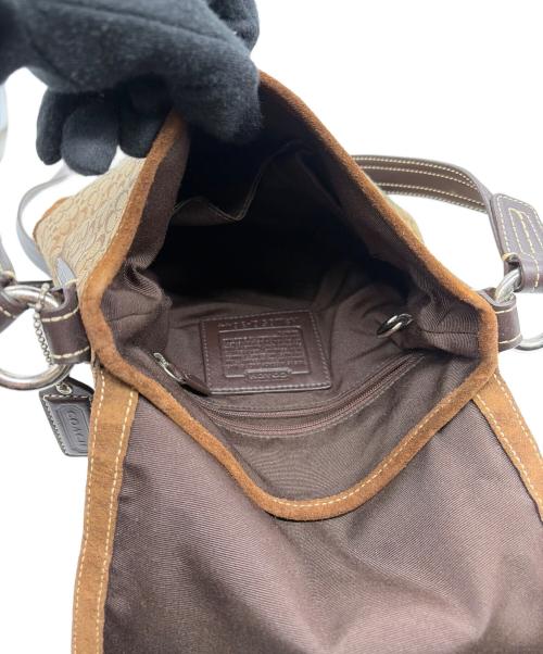 COACH（コーチ）COACH (コーチ) ショルダーバッグ ブラウンの古着・服飾アイテム