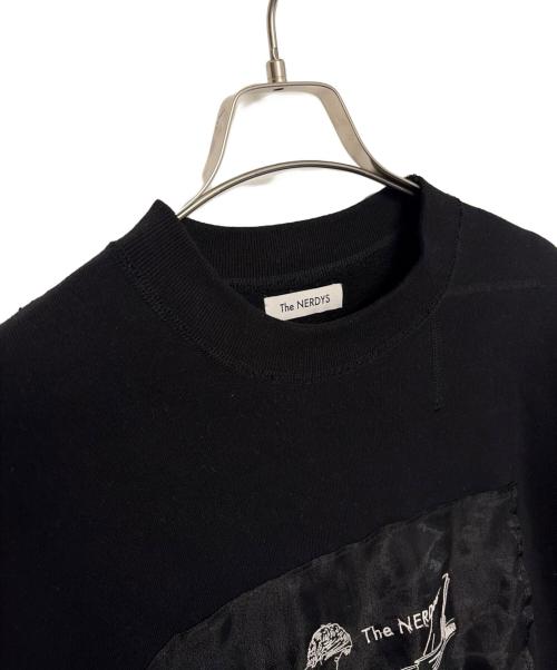 the nerdys（ザナーディーズ）THE NERDYS (ザナーディーズ) スウェット ブラック サイズ:Lの古着・服飾アイテム