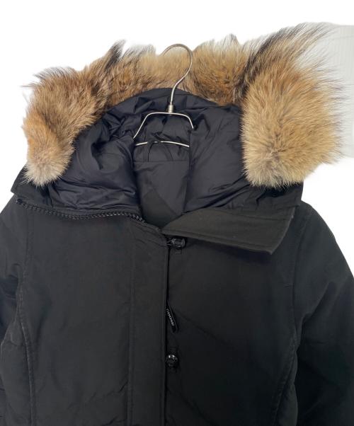 CANADA GOOSE（カナダグース）CANADA GOOSE (カナダグース) CANADA GOOSE カナダグース LORETTE PARKA FUSION FIT ロレット パーカ フュージョンフィット ダウンコート コヨーテファー ブラック サイズ:Mの古着・服飾アイテム