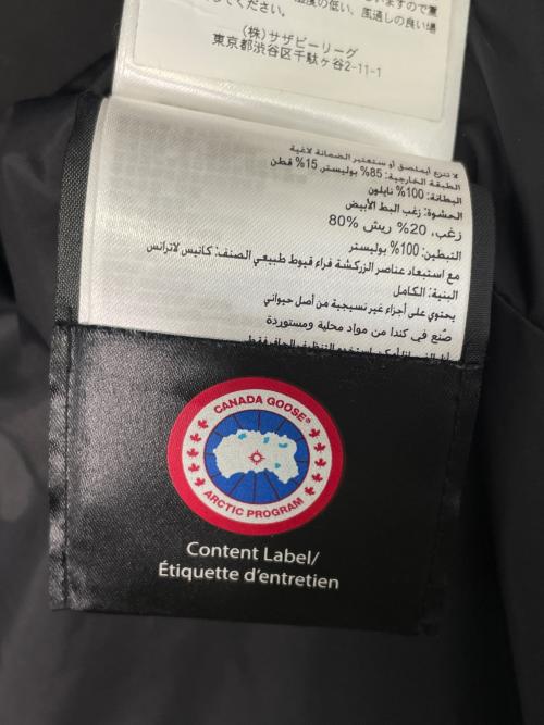 CANADA GOOSE（カナダグース）CANADA GOOSE (カナダグース) CANADA GOOSE カナダグース LORETTE PARKA FUSION FIT ロレット パーカ フュージョンフィット ダウンコート コヨーテファー ブラック サイズ:Mの古着・服飾アイテム