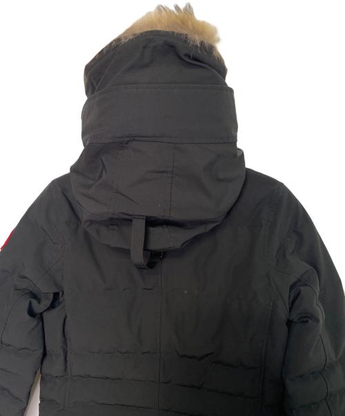 CANADA GOOSE（カナダグース）CANADA GOOSE (カナダグース) CANADA GOOSE カナダグース LORETTE PARKA FUSION FIT ロレット パーカ フュージョンフィット ダウンコート コヨーテファー ブラック サイズ:Mの古着・服飾アイテム