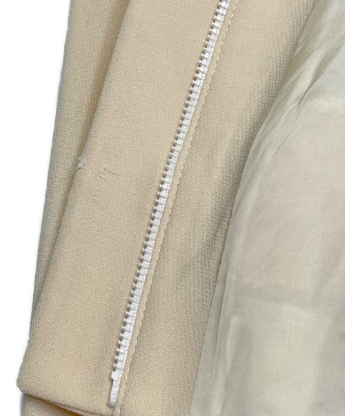 GUCCI（グッチ）GUCCI (グッチ) GUCCI グッチ 96年 トムフォード期 ZAMASPORT期 テーラードジャケット ジップアップ ショートジャケット  ベージュ サイズ:40の古着・服飾アイテム
