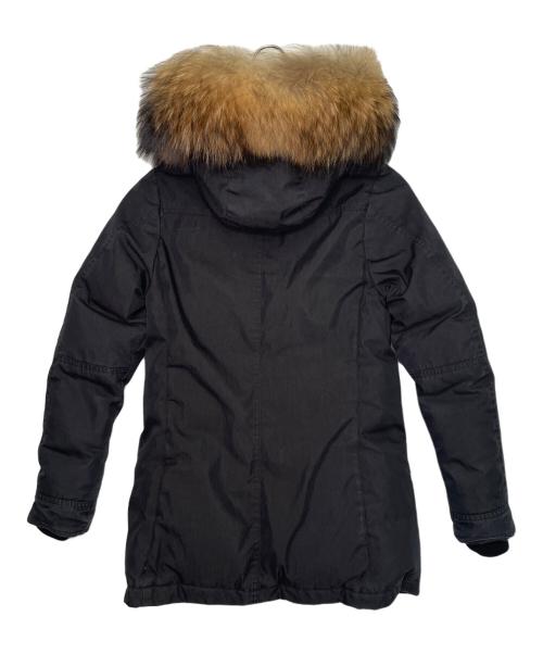 Pyrenex（ピレネックス）Pyrenex (ピレネックス) Pyrenex ピレネックス BORDEAUX Logo Down Jacket ボルドー ロゴ ダウンジャケット W17P1 ブラック サイズ:JP36 - FR34の古着・服飾アイテム