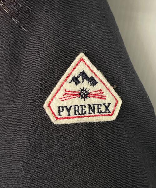 Pyrenex（ピレネックス）Pyrenex (ピレネックス) Pyrenex ピレネックス BORDEAUX Logo Down Jacket ボルドー ロゴ ダウンジャケット W17P1 ブラック サイズ:JP36 - FR34の古着・服飾アイテム