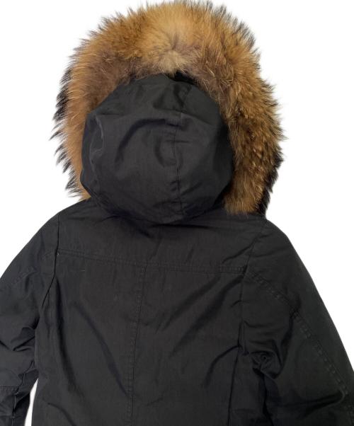 Pyrenex（ピレネックス）Pyrenex (ピレネックス) Pyrenex ピレネックス BORDEAUX Logo Down Jacket ボルドー ロゴ ダウンジャケット W17P1 ブラック サイズ:JP36 - FR34の古着・服飾アイテム