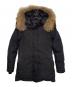 Pyrenex（ピレネックス）の古着「Pyrenex ピレネックス BORDEAUX Logo Down Jacket ボルドー ロゴ ダウンジャケット W17P1」｜ブラック
