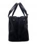 BALENCIAGA (バレンシアガ) BALENCIAGA バレンシアガ ネイビーカバスS ロゴ トート ハンドバッグ ブラック：35000円