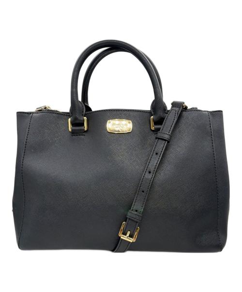 MICHAEL KORS（マイケルコース）MICHAEL KORS (マイケルコース) 2WAYバッグ ブラックの古着・服飾アイテム