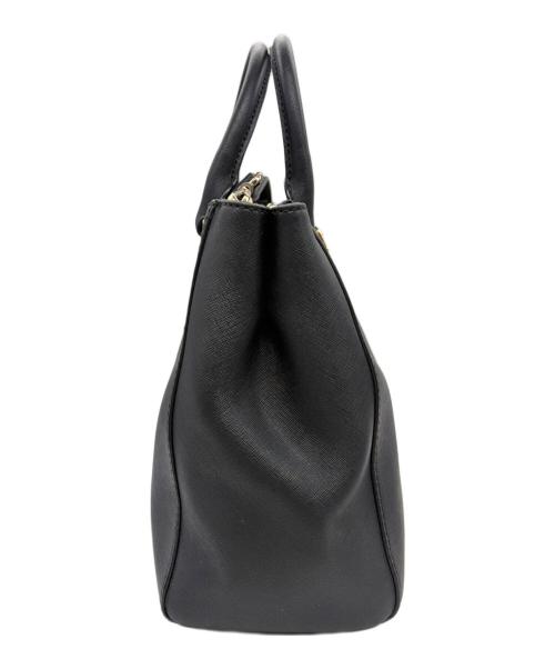MICHAEL KORS（マイケルコース）MICHAEL KORS (マイケルコース) 2WAYバッグ ブラックの古着・服飾アイテム