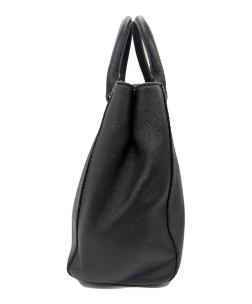 MICHAEL KORS（マイケルコース）MICHAEL KORS (マイケルコース) 2WAYバッグ ブラックの古着・服飾アイテム