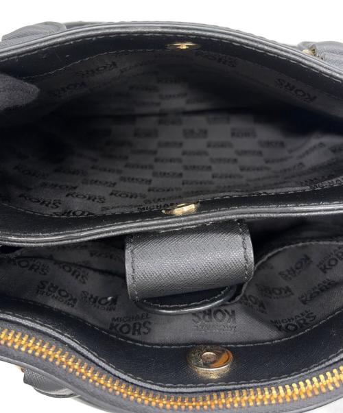 MICHAEL KORS（マイケルコース）MICHAEL KORS (マイケルコース) 2WAYバッグ ブラックの古着・服飾アイテム