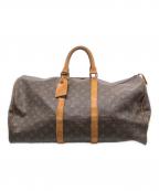 LOUIS VUITTONルイ ヴィトン）の古着「LOUIS VUITTON ルイ ヴィトン 80年代 キーポル60 モノグラム ボストンバッグ M41422」｜ブラウン