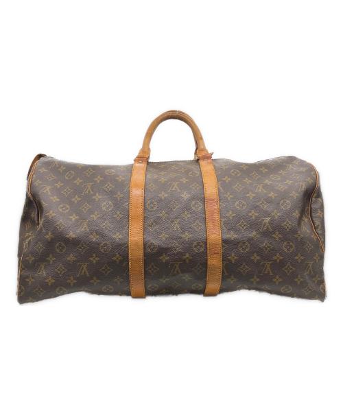 LOUIS VUITTON（ルイ ヴィトン）LOUIS VUITTON (ルイ ヴィトン) LOUIS VUITTON ルイ ヴィトン 80年代 キーポル60 モノグラム ボストンバッグ M41422 ブラウンの古着・服飾アイテム