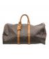 LOUIS VUITTON（ルイ ヴィトン）の古着「LOUIS VUITTON ルイ ヴィトン 80年代 キーポル60 モノグラム ボストンバッグ M41422」｜ブラウン