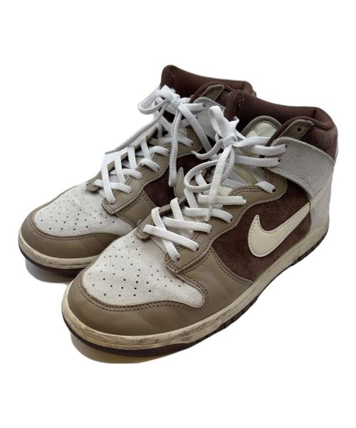 NIKE（ナイキ）NIKE (ナイキ) Nike Dunk High（ナイキ ダンク ハイ） ブラウン サイズ:25.5の古着・服飾アイテム