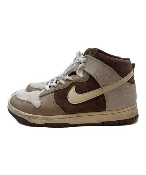 NIKE（ナイキ）NIKE (ナイキ) Nike Dunk High（ナイキ ダンク ハイ） ブラウン サイズ:25.5の古着・服飾アイテム
