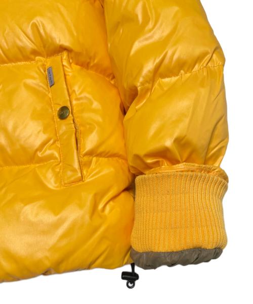 Carhartt WIP（カーハート ワーク イン プログレス）Carhartt WIP (カーハート ワーク イン プログレス) Carhartt WIP カーハート ダブリューアイピー SOFILETA生地 フードファー付き シャイニーダウン 光沢 ダウンジャケット イエロー イエロー サイズ:Mの古着・服飾アイテム