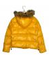 Carhartt WIP (カーハート ワーク イン プログレス) Carhartt WIP カーハート ダブリューアイピー SOFILETA生地 フードファー付き シャイニーダウン 光沢 ダウンジャケット イエロー イエロー サイズ:M：6000円